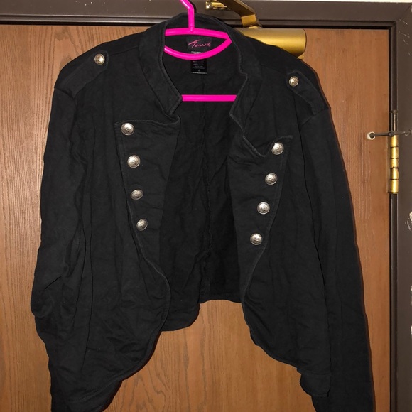 torrid Sweaters - Torrid cropped military shrug